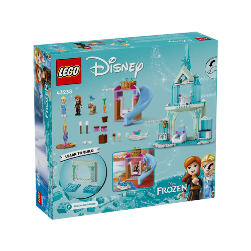 LEGO Disney Princess 43238 Ледяной замок Эльзы, 163 дет. конструктор lego disney 30559 лесной кемпинг эльзы и бруни