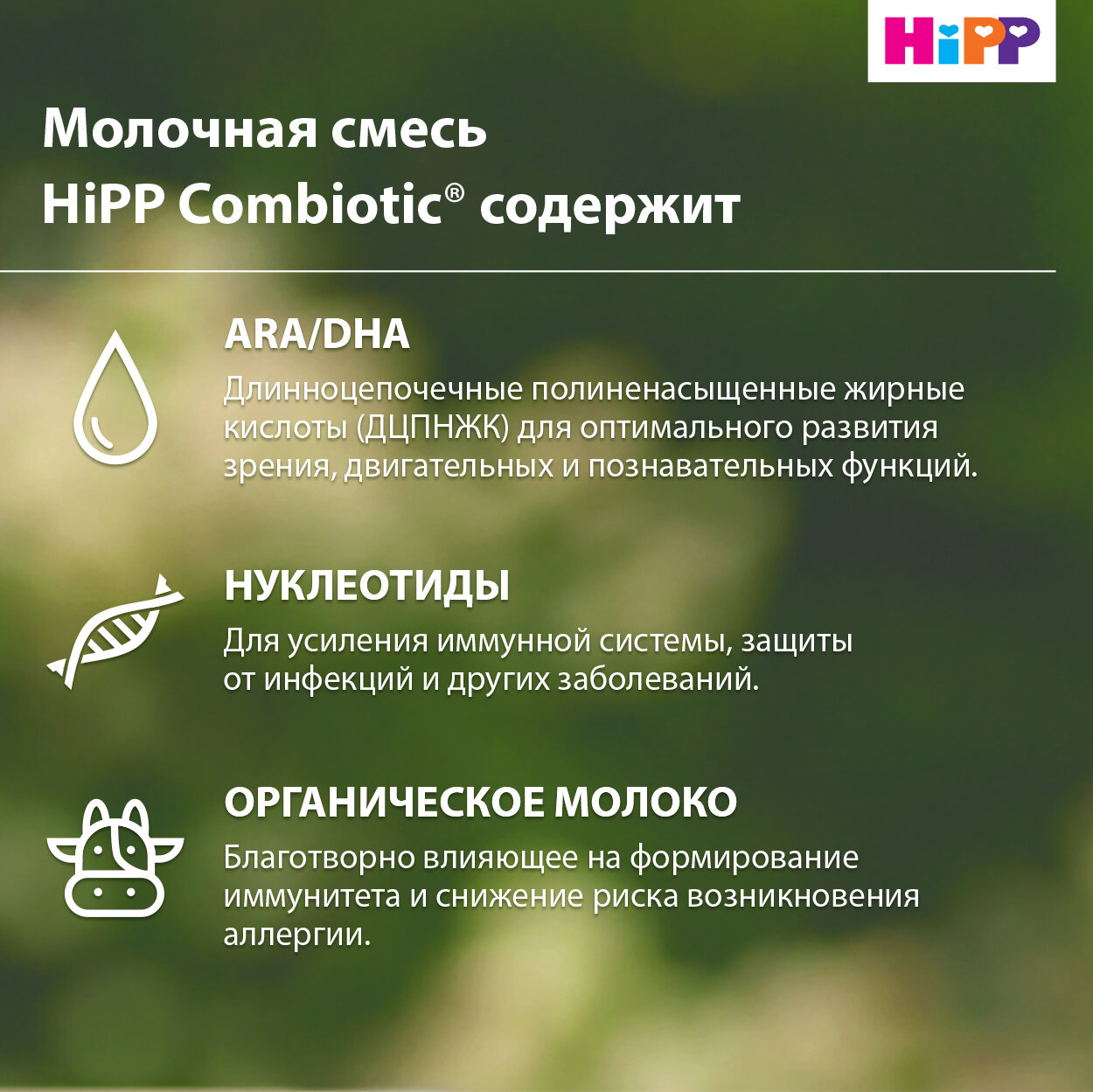 Сухая адаптированная молочная смесь Hipp Combiotic Expert 1, 600гр - фото №5