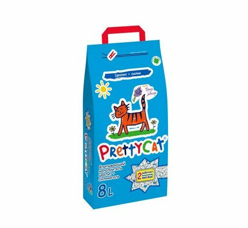 Впитывающий наполнитель PrettyCat Naturel