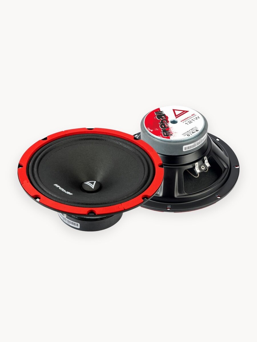 Колонки в машину AurA FIREBALL-80 / эстрадные динамики 20 cм (8 дюймов) / 2шт.