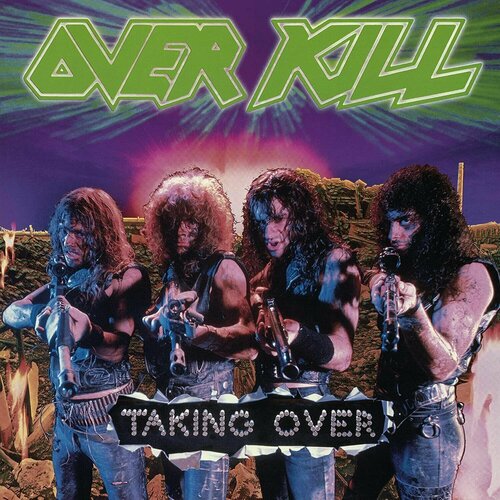 OVERKILL Taking Over, LP (Pink Marble Vinyl) overkill taking over 180 gram audiophile vinyl lp