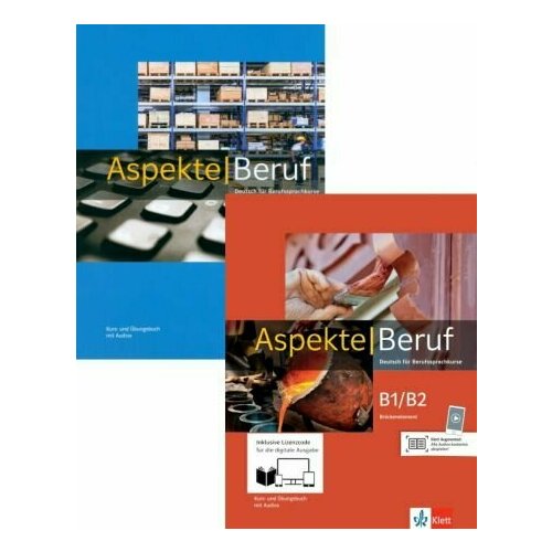 Gerhard, Pohlschmidt - Aspekte Beruf B1/B2 und B2 Media Bundle. Deutsch fur Berufssprachkurse. Paket