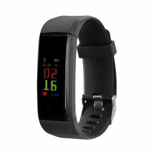 Фитнес-браслет Ritmix RFB-410 096 цветной дисплей пульсометр оповещения 90 мАч чёрный комплект из 2 шт 402700₽