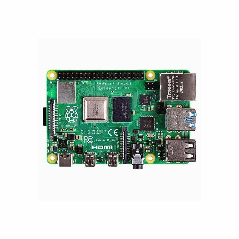 Микрокомпьютер Raspberry Pi 4 4Gb RAM Model B