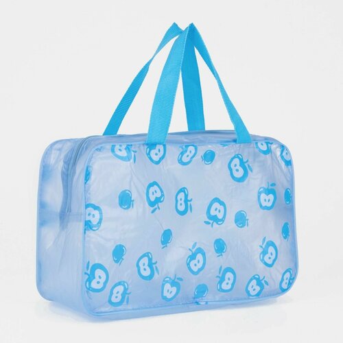 фото Косметичка голубой denco store