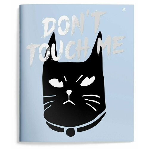 Lorex Тетрадь Wayward Cat, А5, 80 листов, запечатка форзаца, soft touch