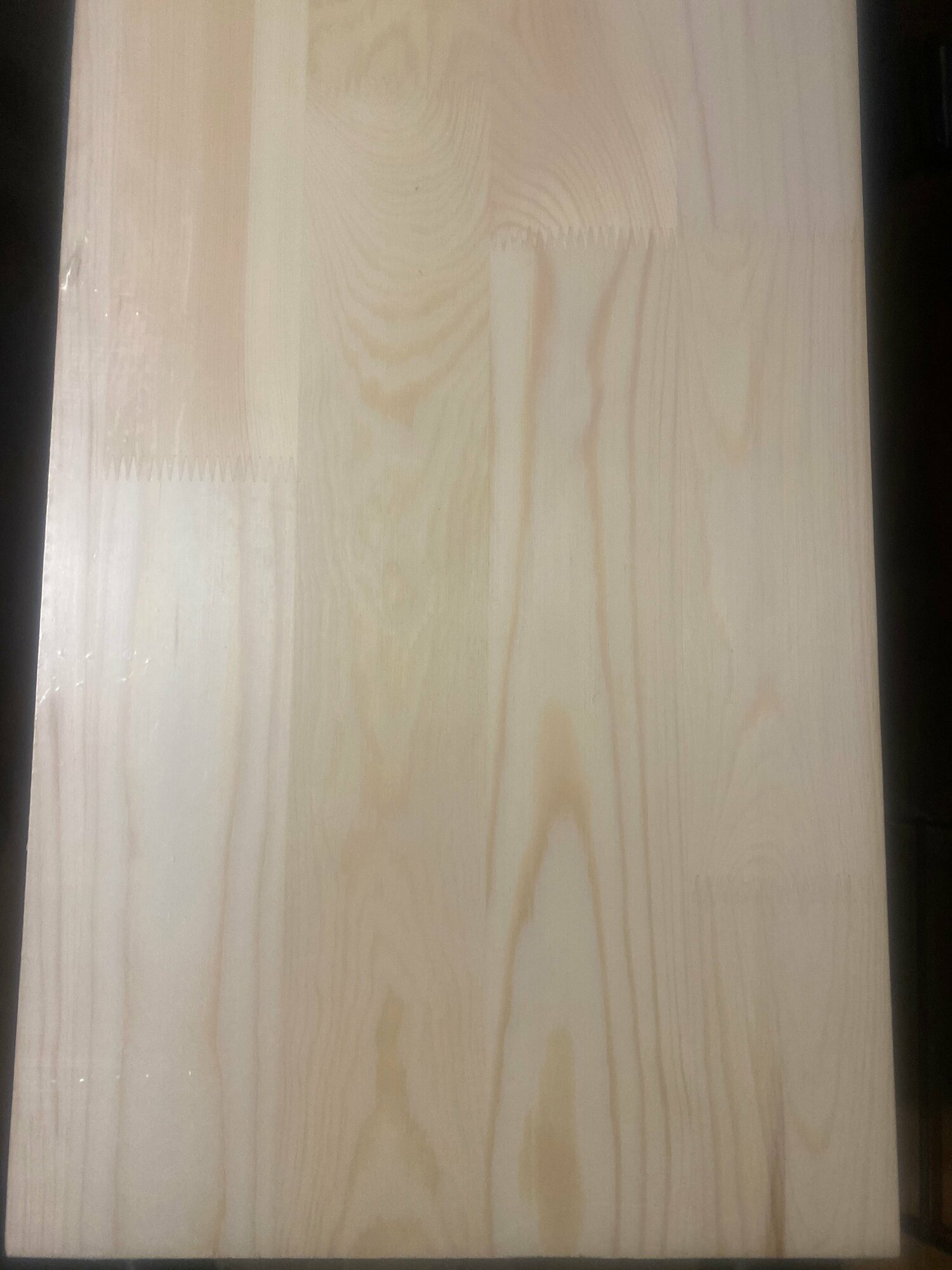 Мебельный щит сращенный хвоя 1500/300/18 сорт АВ