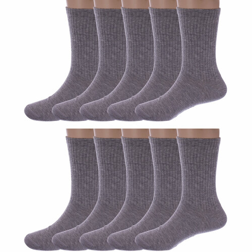 фото Носки conte 10 пар, размер 20, серый