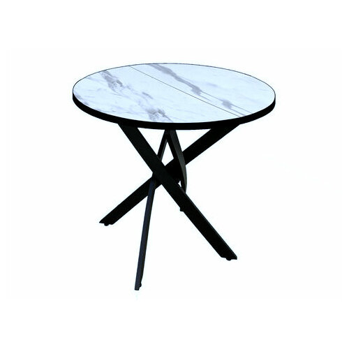 Стол Андромеда, Черный муар/Мрамор