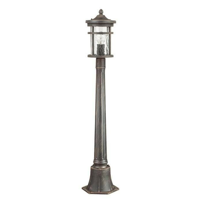Уличный светильник с лампочкой Odeon Light Virta 4044/1F+Lamps А60 - фото №2