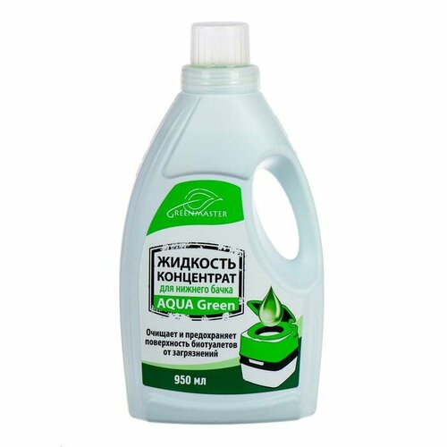 Средство для биотуалетов Greenmaster GreeN для нижнего бачка 950 мл 1223₽