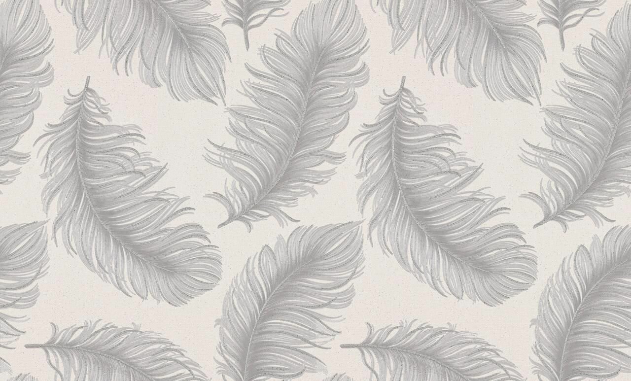 фото Обои виниловые 0,53 БелВинил Перья 0417-12
