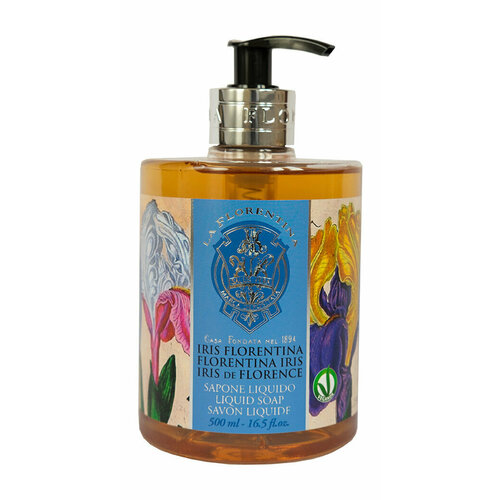 Жидкое мыло с экстрактом флорентийского ириса La Florentina Liquid Soap Florentina Iris