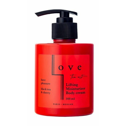 Крем-лифтинг для тела с ароматом черного чая и вишни LOVE tea art Lifting Moisturizer Body Cream Black Tea and Cherry 4964₽