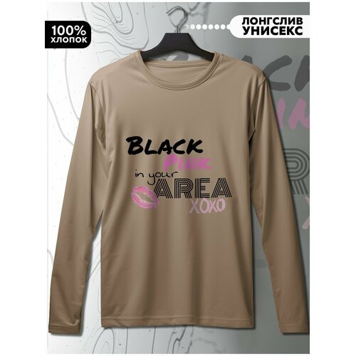 фото Лонгслив hypnotica, размер m, бежевый