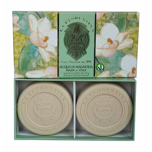 Набор мыла La Florentina Soap Fresh Magnolia Set подарочный набор мыла la florentina свежая магнолия 3 шт по 150 г