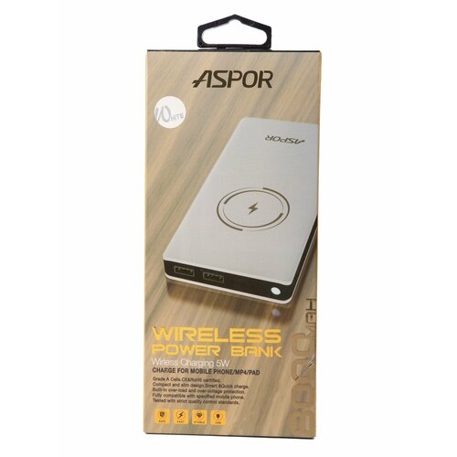 Портативный внешний аккумулятор Power Bank 8000 mAh белый 147000₽