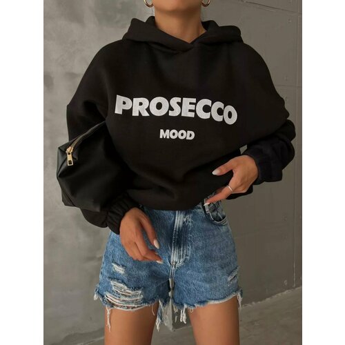 фото Худи ellei, размер 42/48, черный