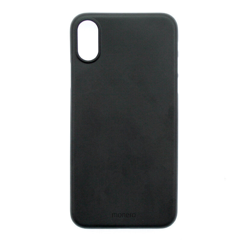 фото Силиконовый чехол для iphone X черный (тонкий)