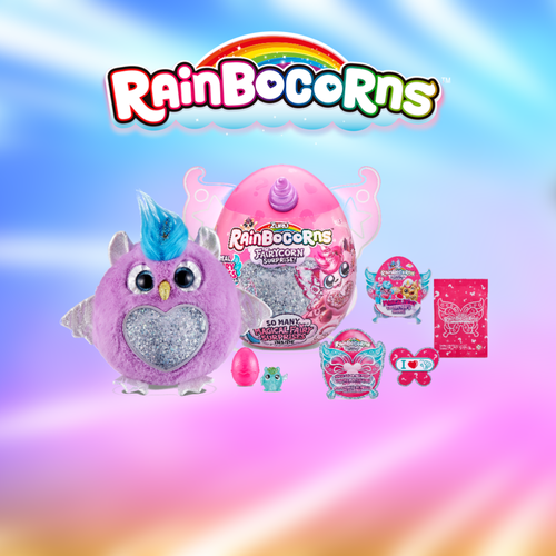 Игрушка ZURU Rainbocorns Fairycorn яйцо зуру фея фейрикорн фиолетовый 29 см