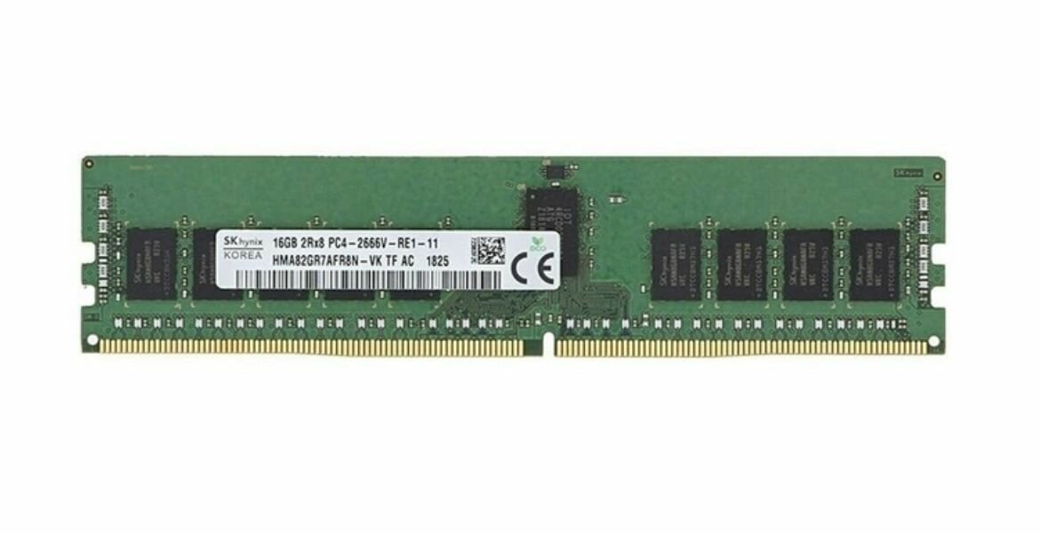 Оперативная память Hynix 16 ГБ 2666 МГц DDR4 ПК 1x16 ГБ (HMA82GR7AFR8N)