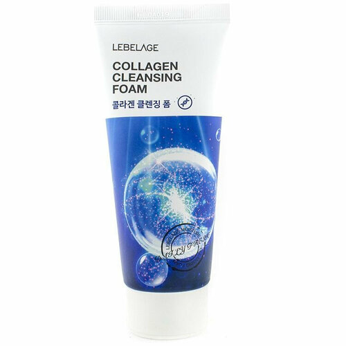 Пенка для лица очищающая с коллагеном LEBELAGE CLEANSING FOAM 100 мл - COLLAGEN lebelage пенка для лица очищающая с коллагеном 100 мл