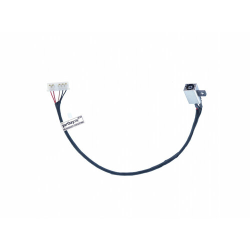 Разъем питания для Dell 15-3551 15-3558 15-3552 4.5x3.0mm 6-pin 14cm шлейф матрицы matrix cable для ноутбука dell inspiron 15 3552 3551 3552 3558 3559 30pin 450 03001 2001