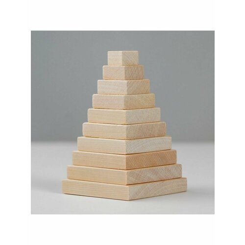 Детская пирамидка Квадрат детская пирамидка квадрат