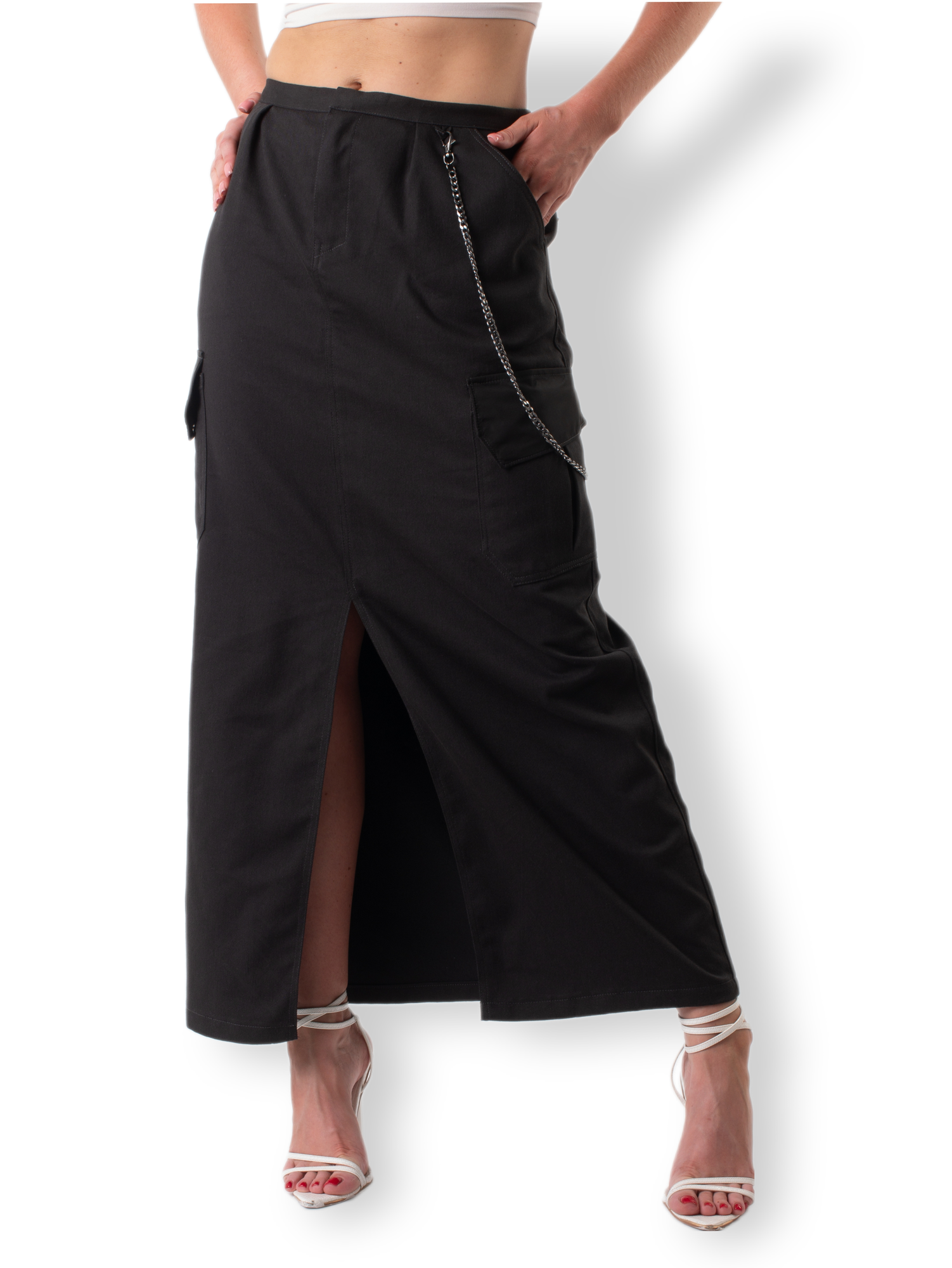 Юбка QULLUQ, размер S, графитовый — фото 1