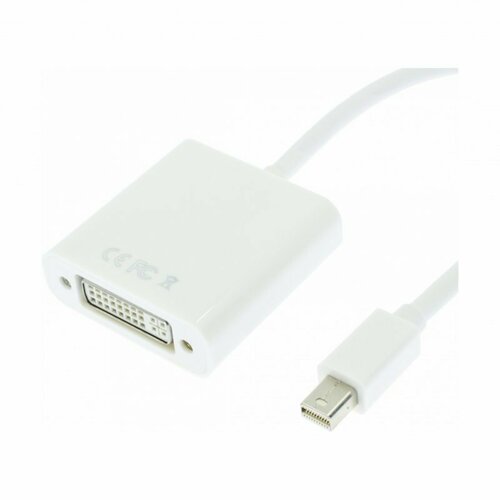 Переходник (адаптер) MiniDisplayPort-DVI-I, 0.15 м переходник адаптер mini dp mini displayport m dvi f 1080p mindpure ad020