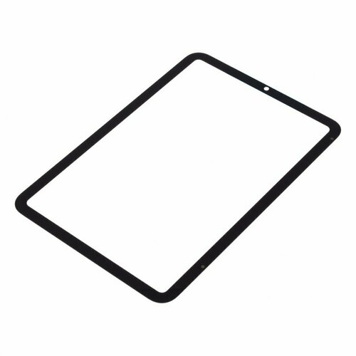 Стекло модуля для Apple iPad mini 6 (2021) черный, AAA стекло модуля oca для apple ipad mini 6 2021 черный aaa