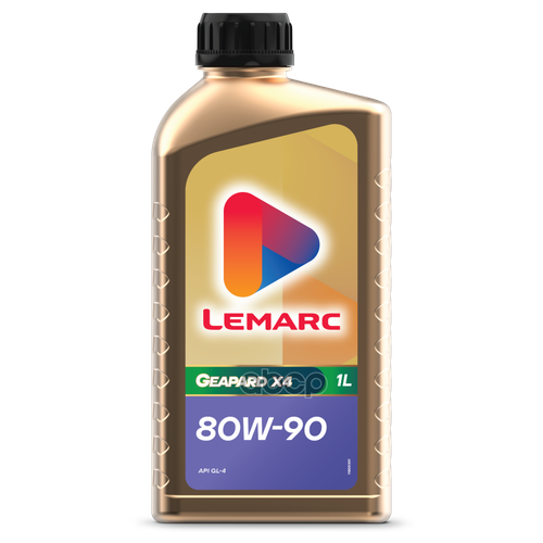 Lemarc Geapard X4 80W90 Gl-4 Трансмиссионное Масло Для Мкпп Синтетическое (1L) LEMARC арт. 11960301