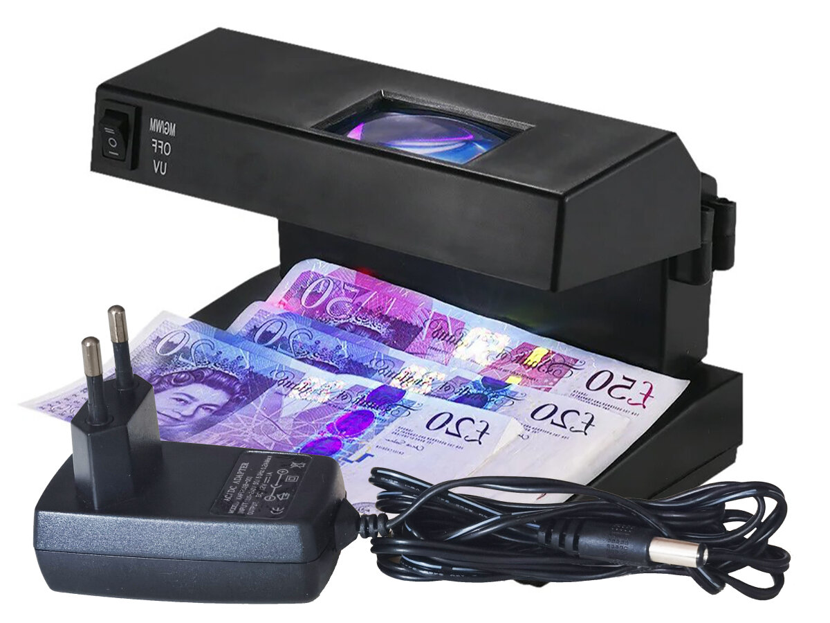 фото Детектор денежных купюр FJ-F-38 DOLS-PRO (V89606FJ2) - проверка купюр на подлинность, аппарат для проверки купюр, проверка денежных купюр