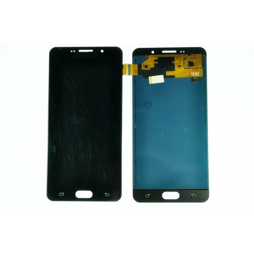 Дисплей (LCD) для Samsung SM-A710F Galaxy A7(2016)+Touchscreen black (с рег подсветки) дисплей lcd для samsung sm j700 touchscreen black с рег подсветки
