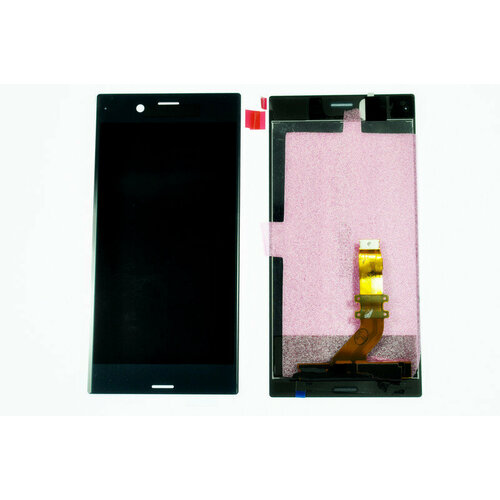 Дисплей (LCD) для Sony Xperia XZ F8331/F8332/Xperia XZS G8232+Touchscreen blue чехол книжка mypads для sony xperia xz xzs xz dual 5 2 f8331 f8332 прошитый по контуру с необычным геометрическим швом коричневый