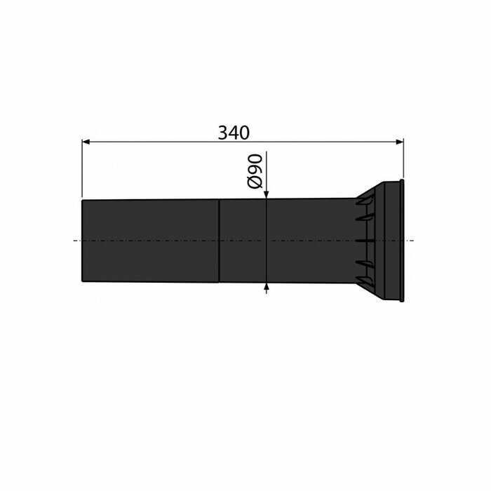 Удлинительная часть для унитаза Alcaplast - фото №14