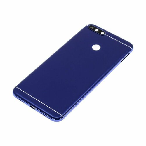 плата нижняя для huawei y6 2018 y6 prime 2018 atu l31 honor 7a pro aum l29 7c aum l41 на системный разъем и микрофон oem Задняя крышка для Huawei Honor 7A Pro 4G (AUM-L29) Y6 Prime (2018) 4G (ATU-L31) синий