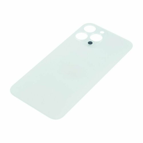 Задняя крышка для Apple iPhone 13 Pro Max (с широким отверстием) белый, AA задняя крышка iphone 13 pro max серебро