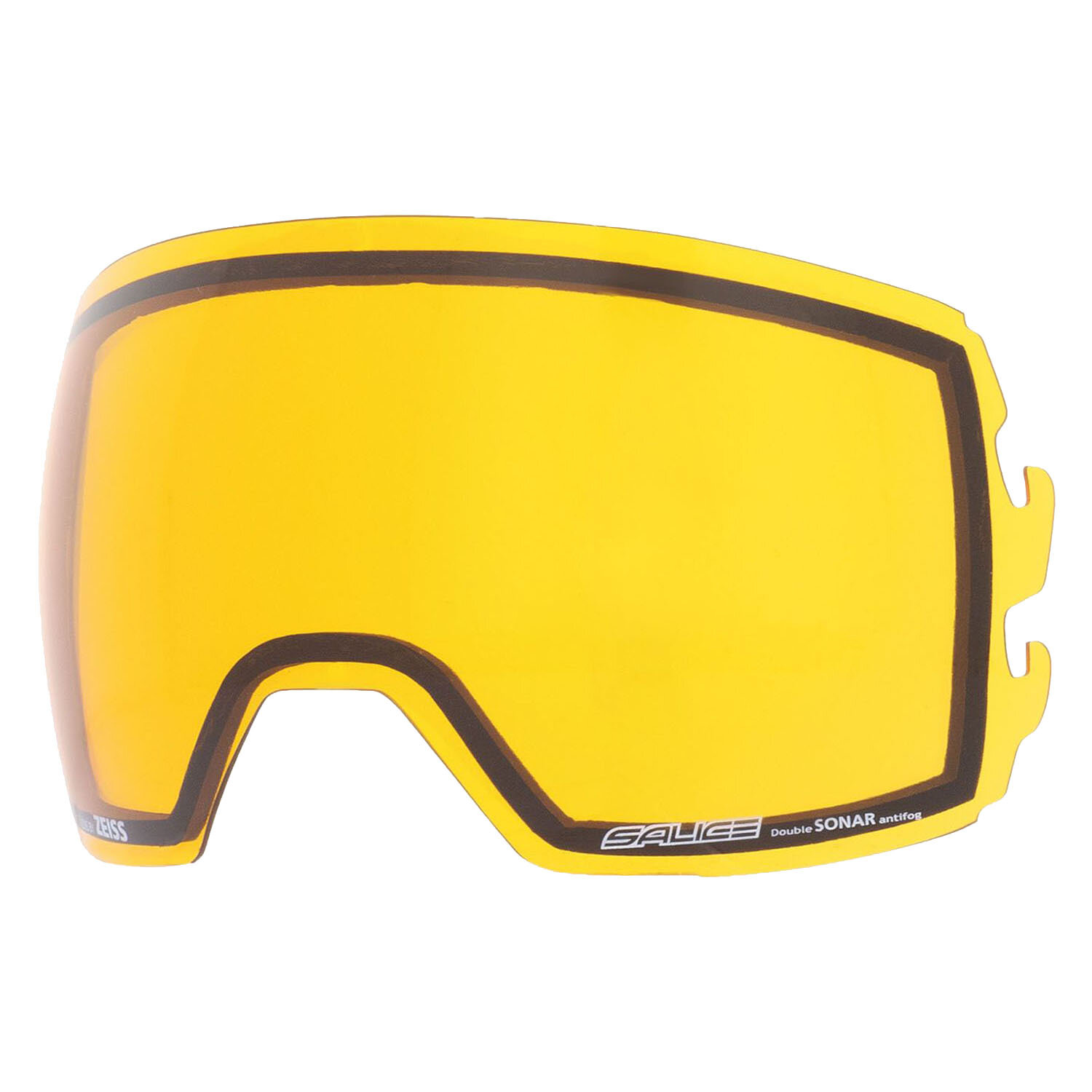 Очки горнолыжные Salice 605DARWF Charcoal/Darw Yellow+Sonar S3, S2