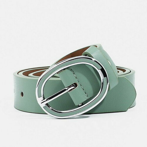 фото Ремень сима-ленд, размер 100, зеленый сима-лэнд