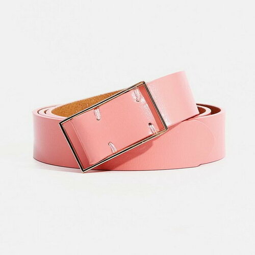 фото Ремень сима-ленд, размер 110, розовый сима-лэнд