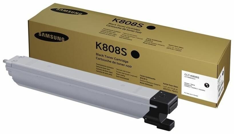 Тонер-картридж для лазерного принтера SAMSUNG CLT-K808S Black (SS601A)