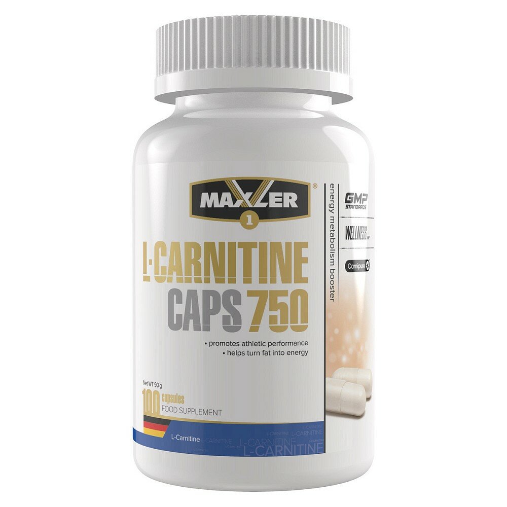 L-Carnitine 750 mg, 100 caps (100 капсул)