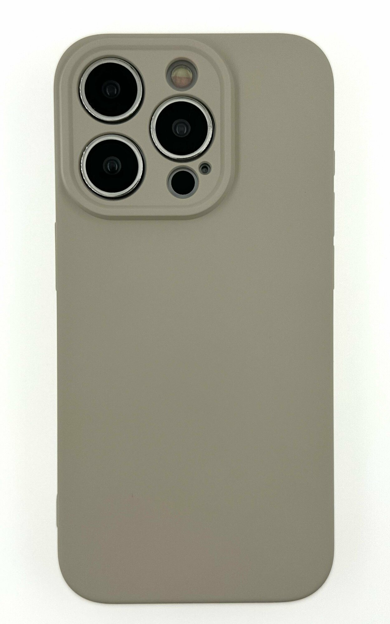 Защитный чехол для Apple iPhone 15 Pro силиконовый цветной защита со всех сторон iMobile Starlight