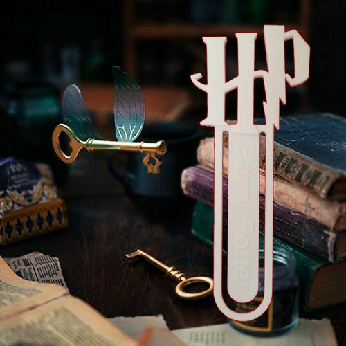 закладка для книг металлическая гарри поттер Закладка для книг и учебников Гарри Поттер