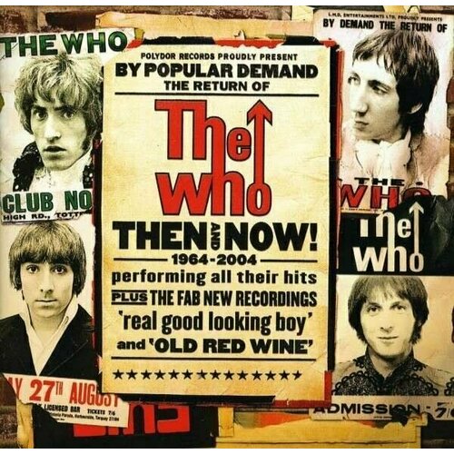 AUDIO CD The Who - Then And Now i love you red roses black box