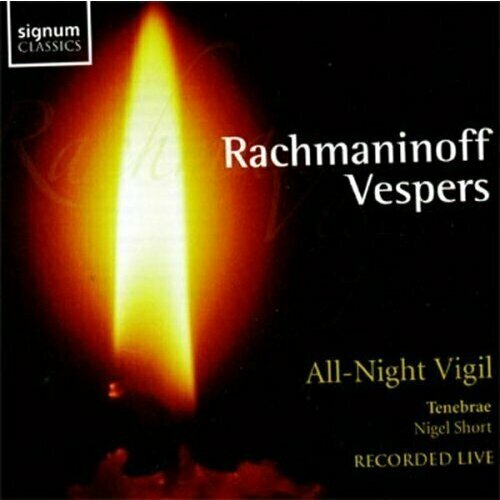 AUDIO CD All-Night Vigil - Tenebrae. 1 CD 0030911252113 виниловая пластинкаjermihov peter rachmaninoff all night vigil op 37 analogue