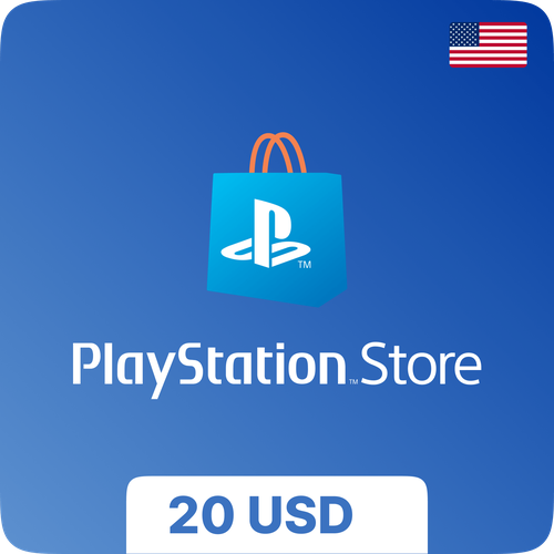 Подарочная карта PlayStation Store CША - 20 USD 238000₽