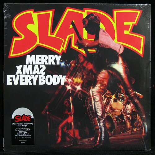 Виниловая пластинка BMG Slade – Merry Xmas Everybody (coloured vinyl, single) виниловая пластинка bmg slade – alive at reading coloured vinyl
