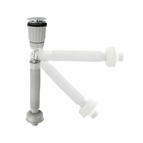 Поворотный сифон BRIMIX с системой клик-клак 1009₽